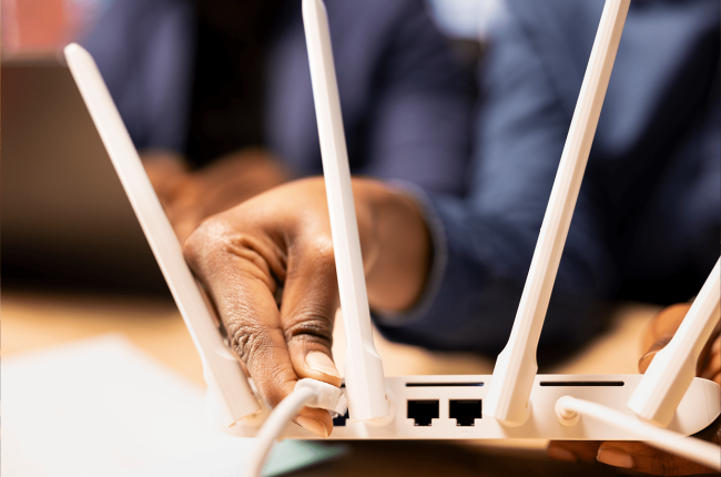 cara mengatasi wifi los merah