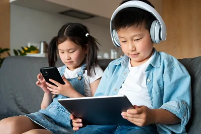 anak kecanduan gadget