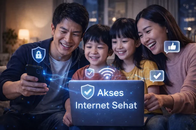 akses internet sehat