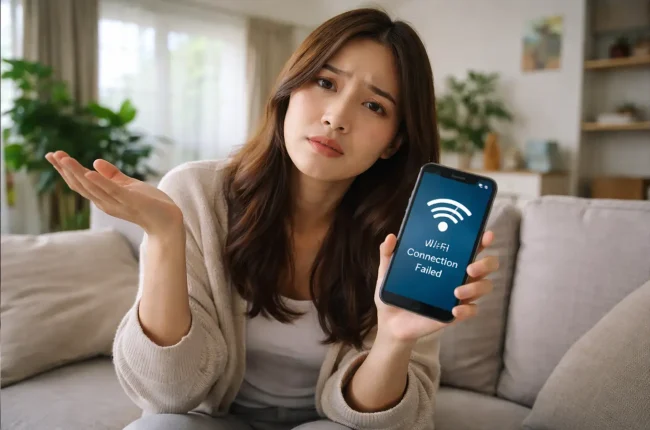 kenapa wifi menolak akses