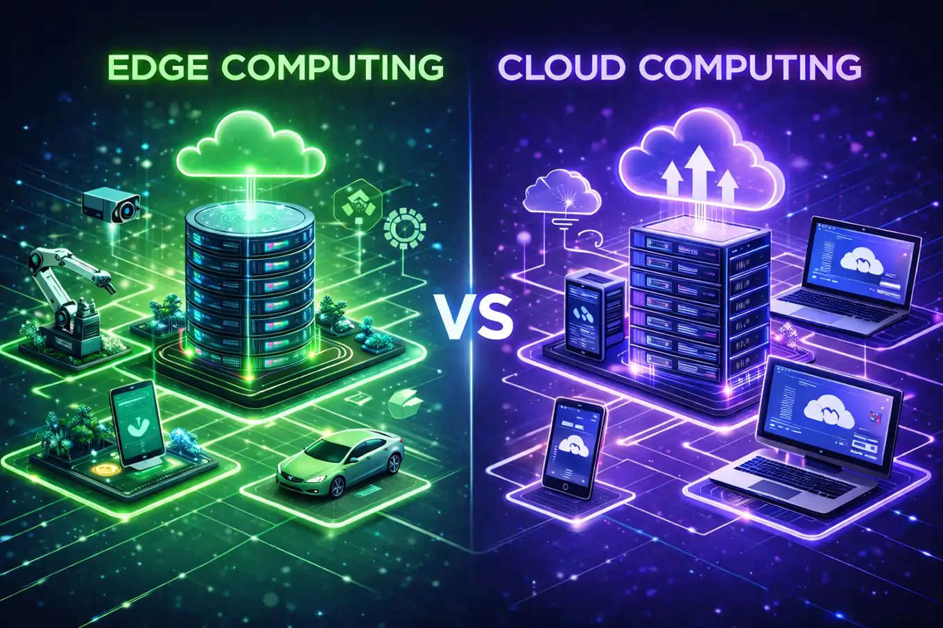 perbedaan edge computing dan cloud computing
