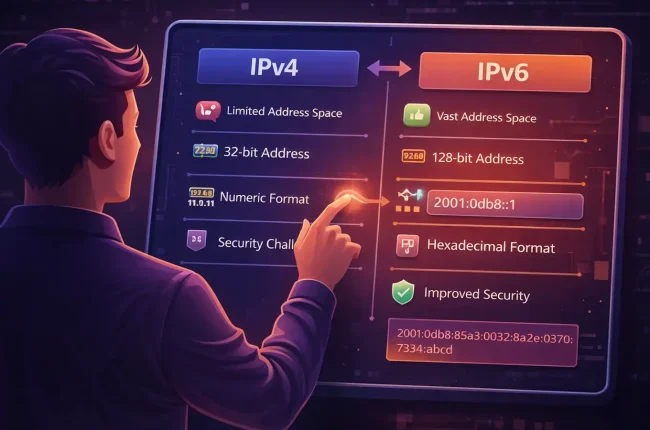 perbedaan ipv4 dan ipv6