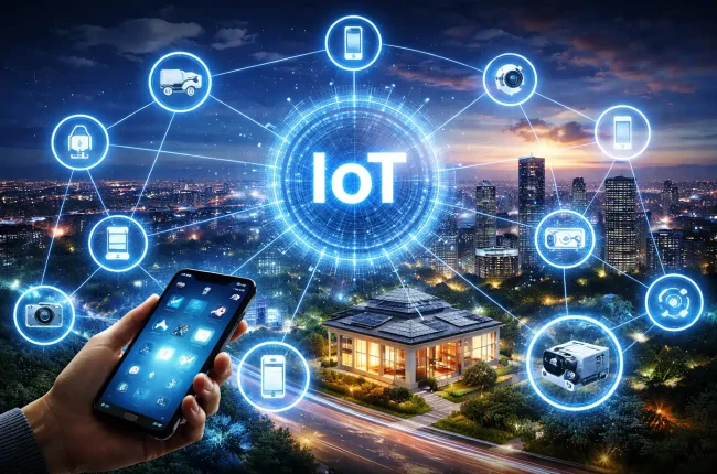 cara kerja iot